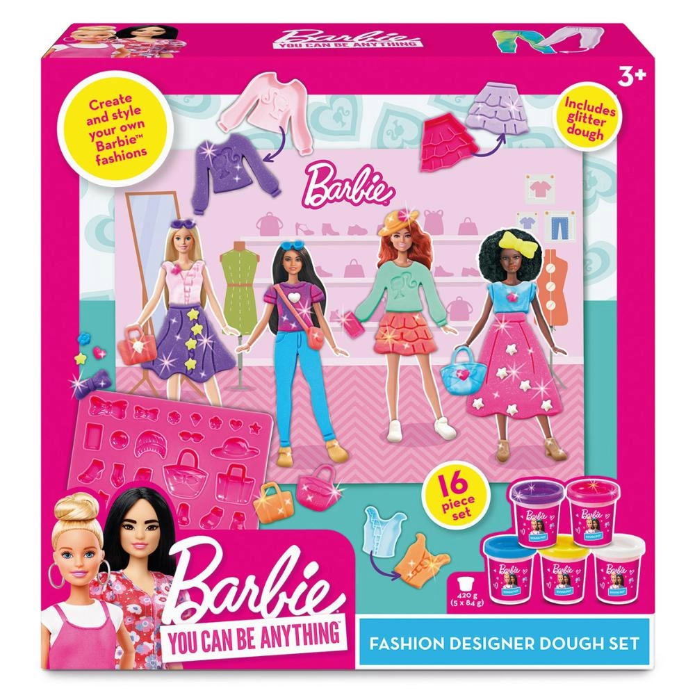 Barbie Fashion Designer Dough Set - 5+ years