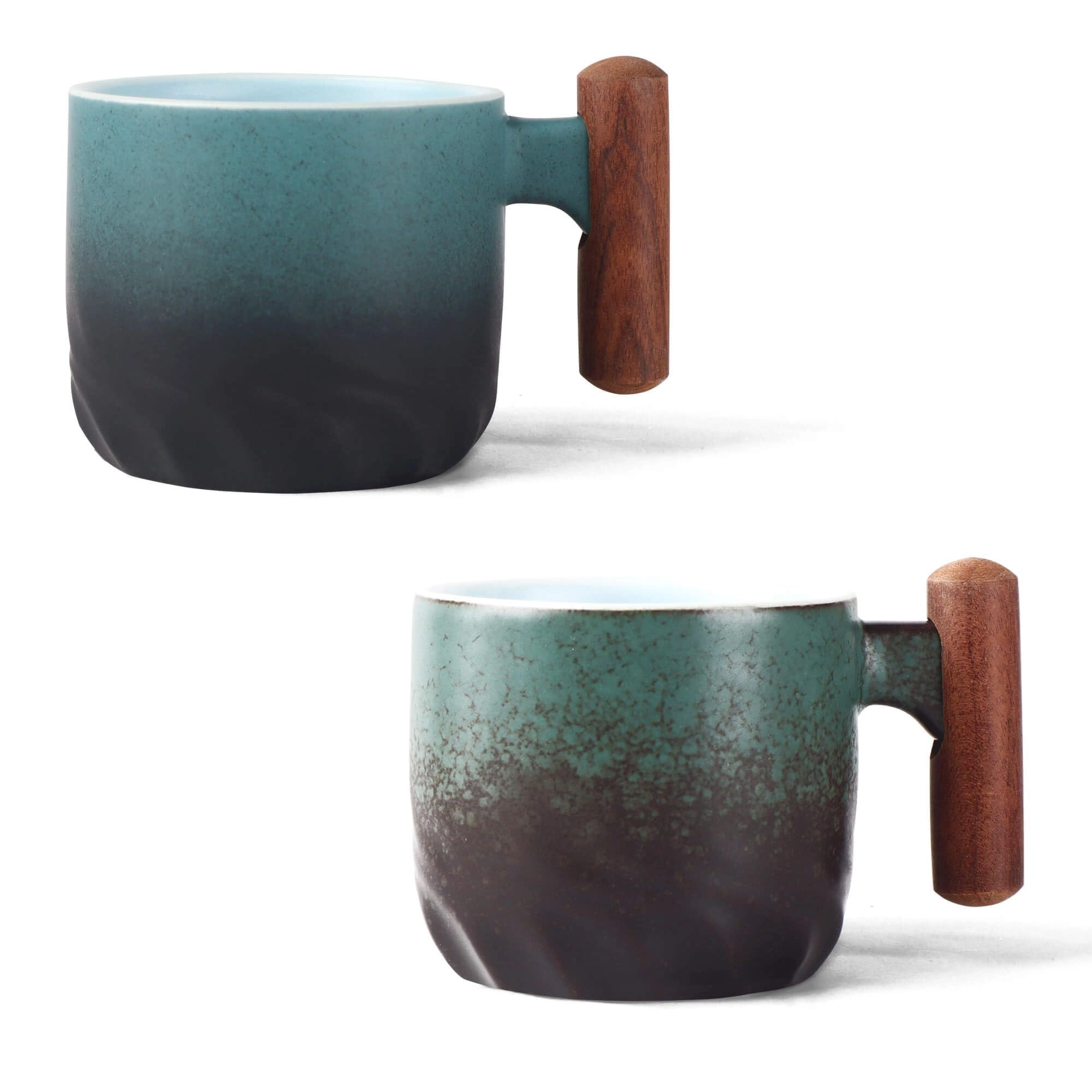 Espresso Cup - 2 pcs Wooden Handle