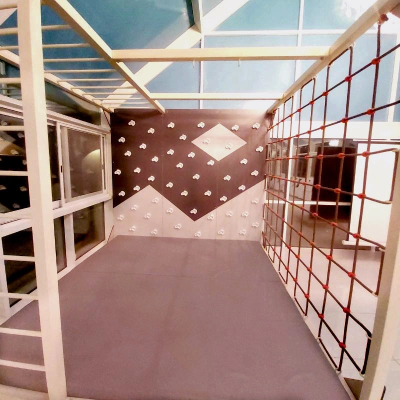 Freestanding Climbing Wall Frame Set - Suitable for 3 to 9 yrs