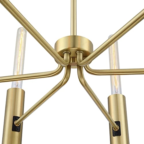 12-Light Chandelier - 3000K Dimmable