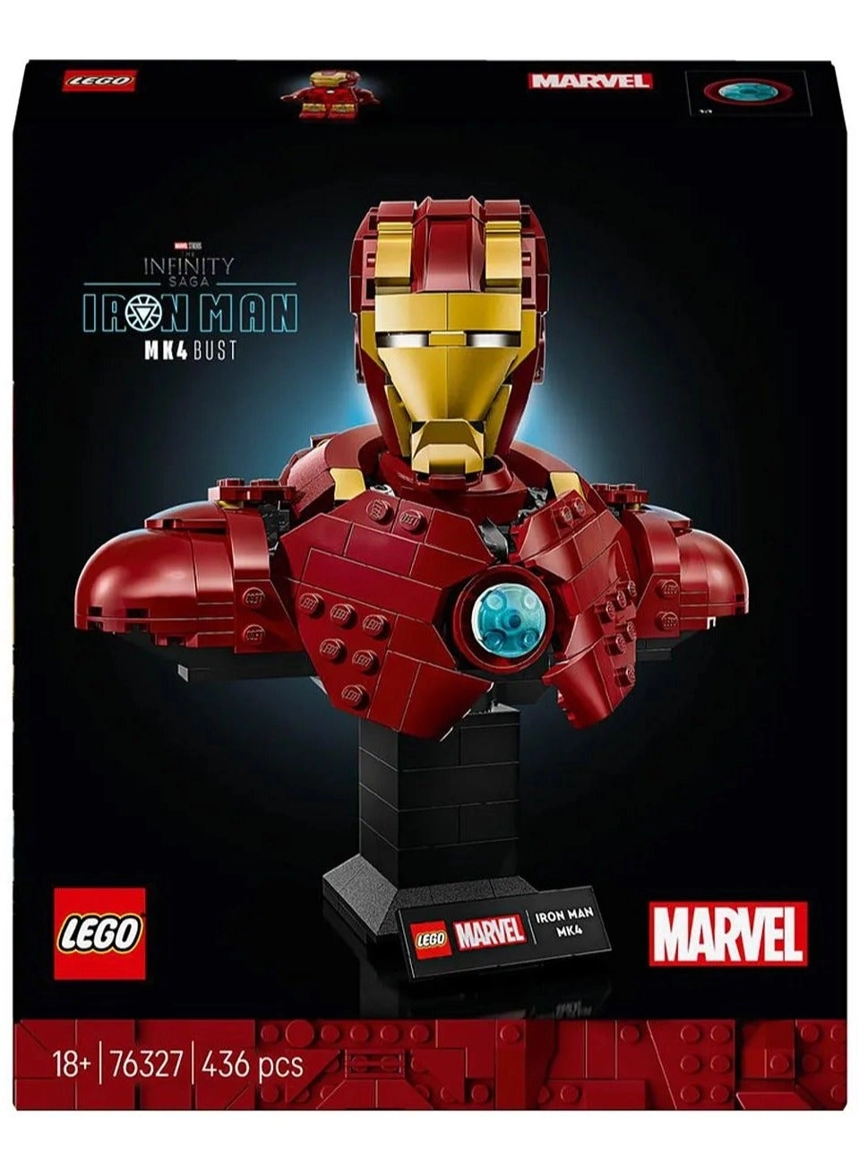 Iron Man MK4 Bust (76327) - 436 Pieces Minifigure