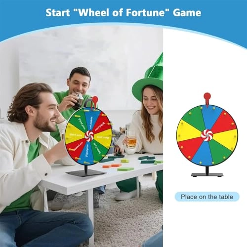 Prize Wheel - 12 Inch multicolor