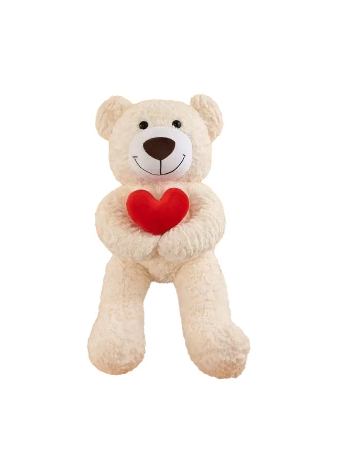 Teddy Bear Holding Red Heart - 50 cm