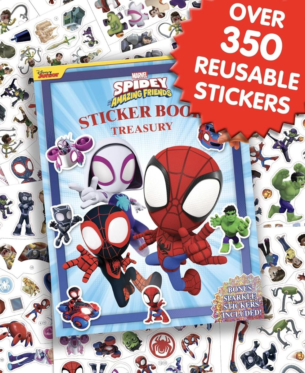 Marvel Spidey & Friends Sticker Book 350 pcs