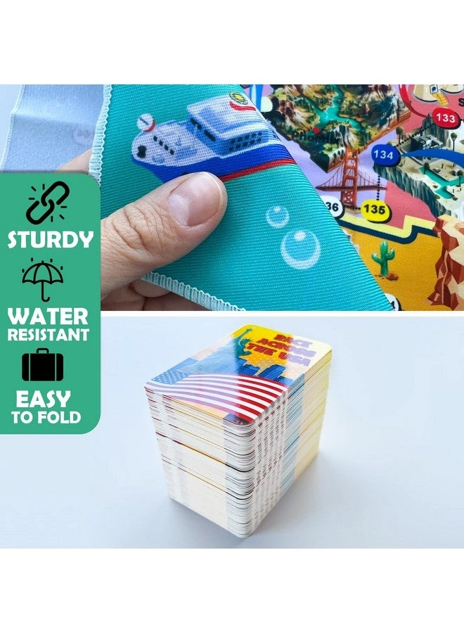 Board Game - Learning Educational Geography 120 Question Cards