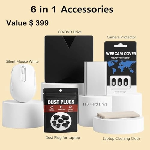 HP Laptop 17 - 17.3'' Ryzen 5-7430U 32GB DDR4 1TB SSD