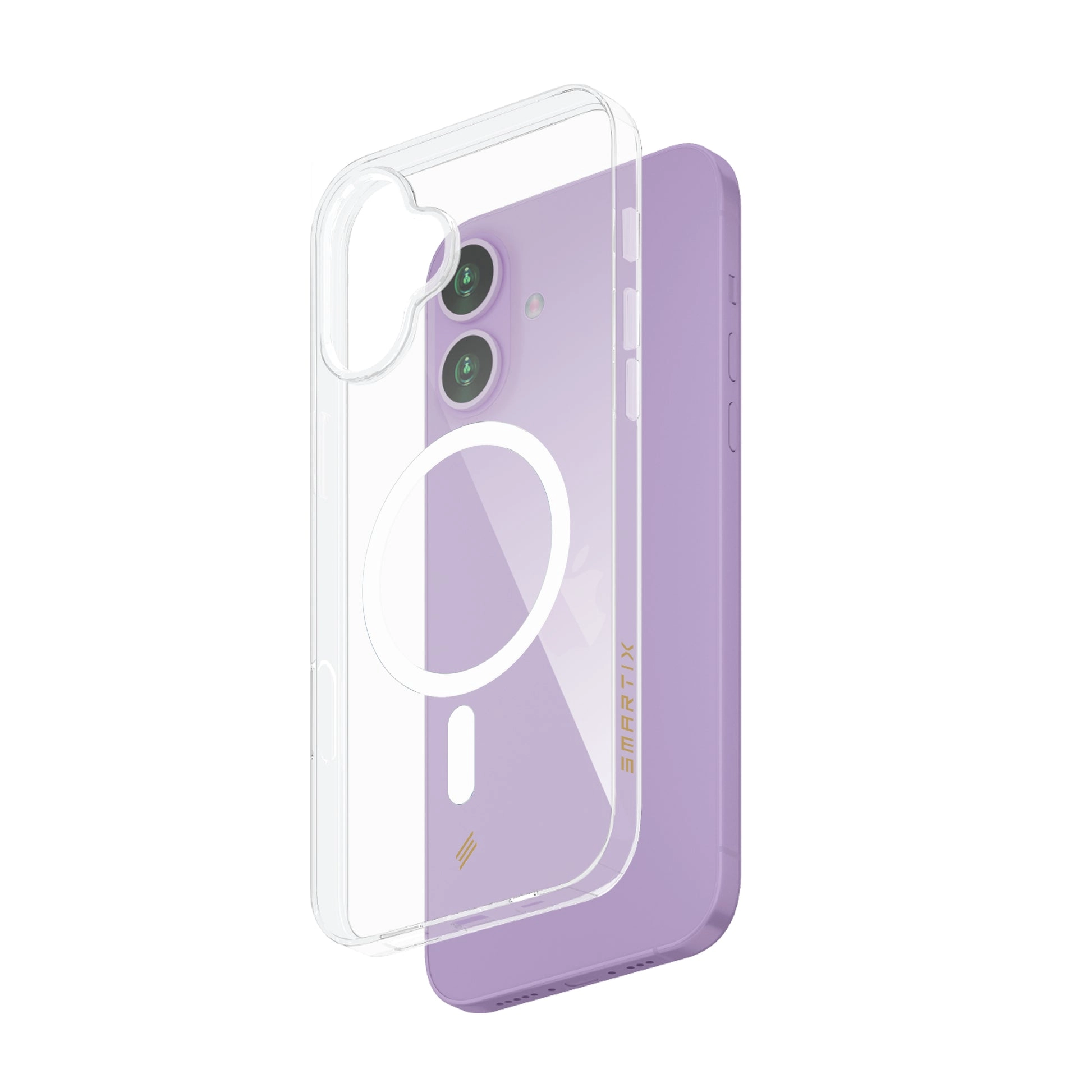 SM16BNPV Case & Glass with MagSafe for iPhone 16