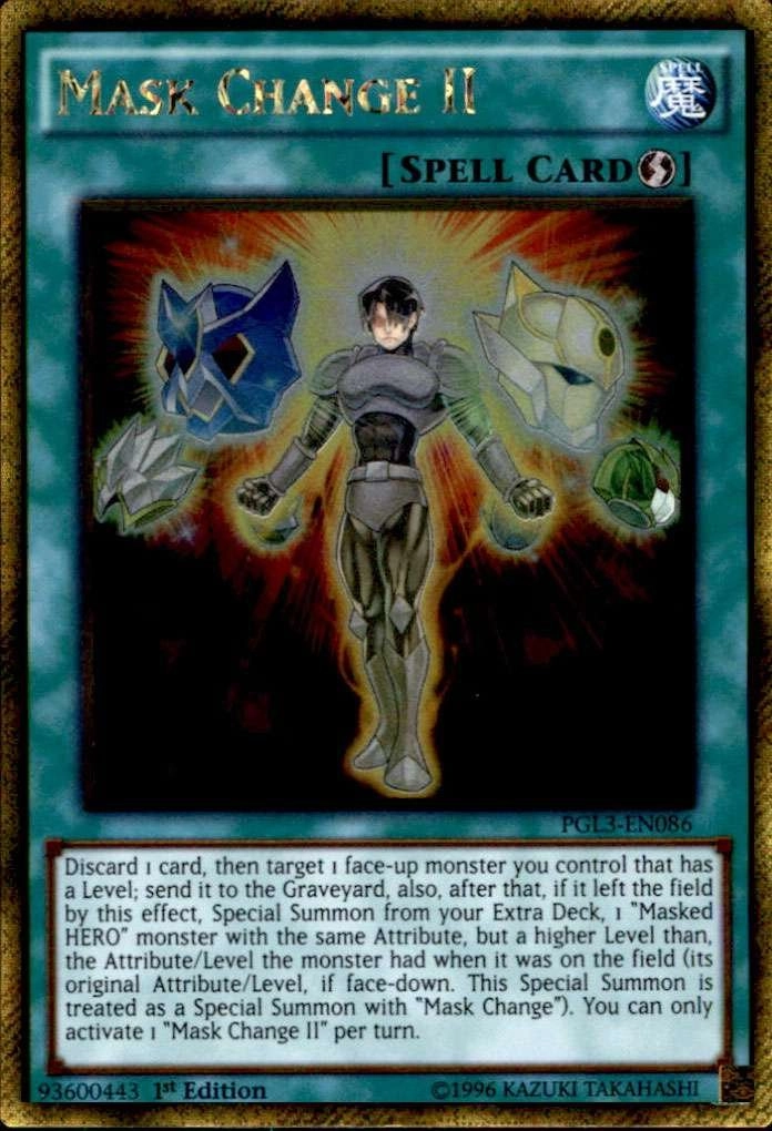 Yu-Gi-Oh! Mask Change II PGL3-EN086