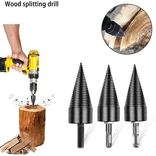 Electric Hammer Drill - High Carbon Steel Wood Splitting