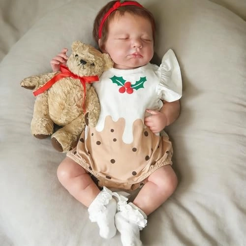 LOULOU Reborn Baby Doll - 20 Inch Vinyl Girl Ages 3+