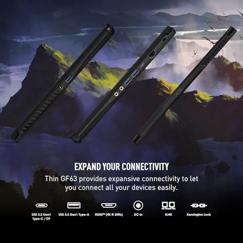 Thin GF63 12UCX - 15.6'' i5-12450H 16GB DDR5 512GB NVMe SSD