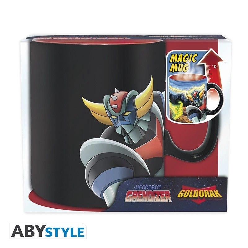 Grendizer Vs Giru Giru Mug - Heat Changing - 460 ml