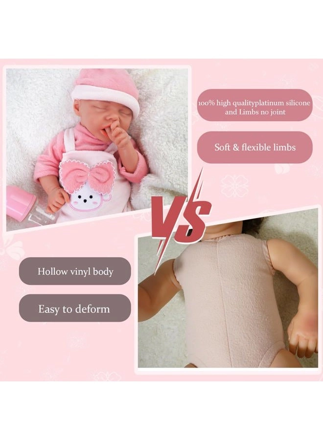 Reborn Baby Doll - 20.1 Inch Silicone Anatomically Correct Ages 3+