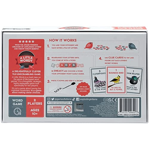 A Little Wordy - Letter Tile Word Game