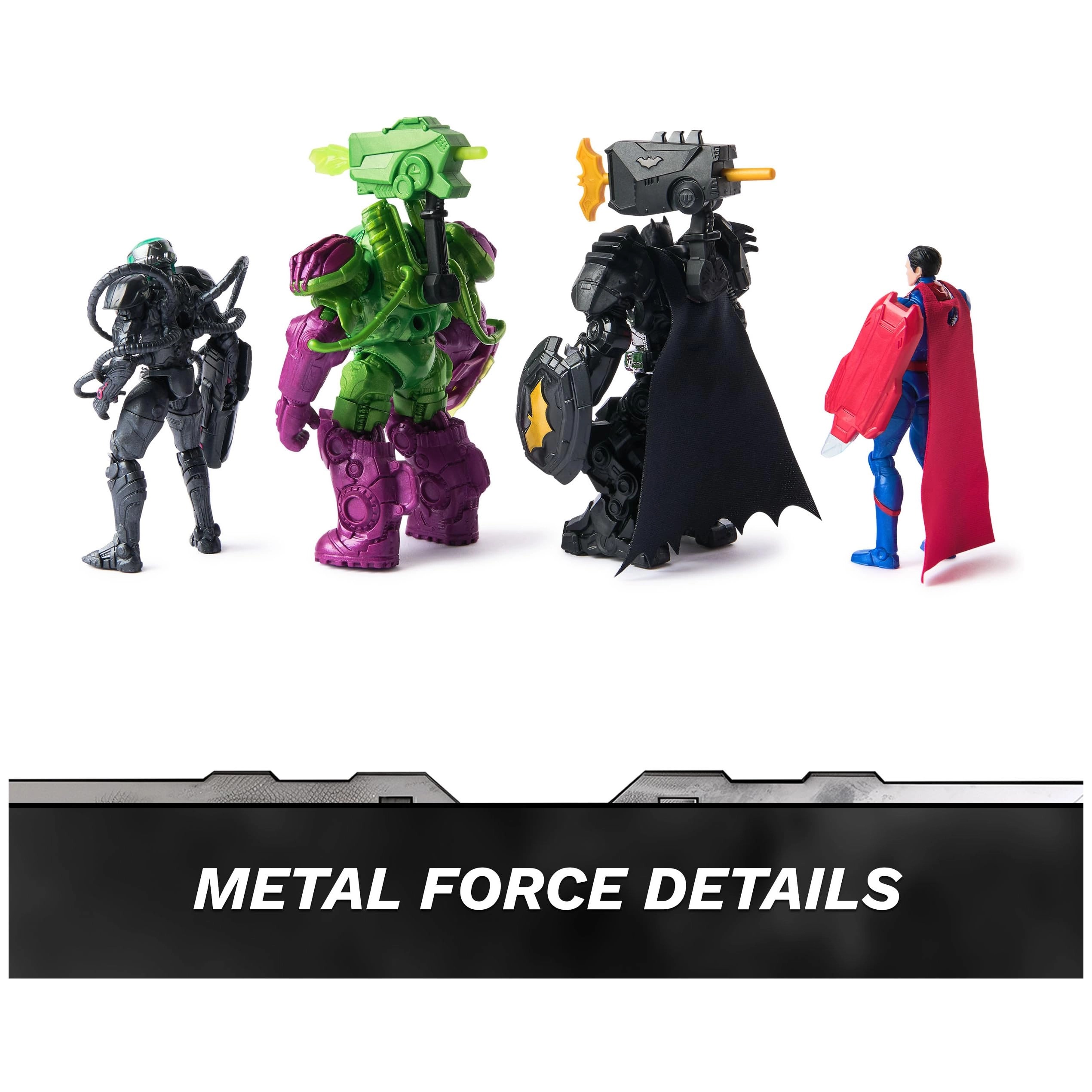 Brainiac + Lex Luthor + Batman + Superman - Metal Force