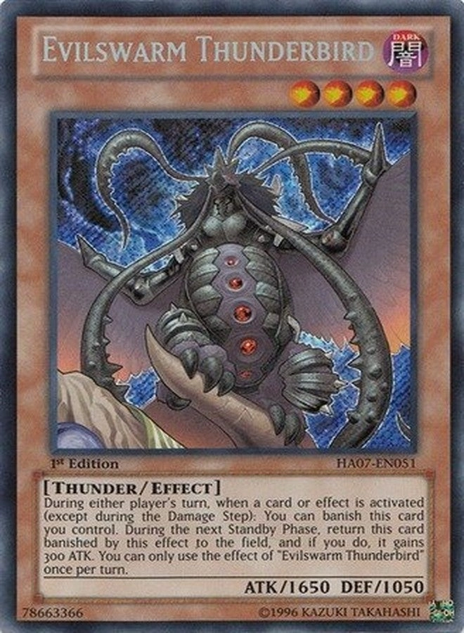 Yu-Gi-Oh! Evilswarm Thunderbird HA07-EN051