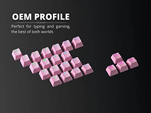 Rubber Keycap Set - OEM Profile Pistachio 23 Keys