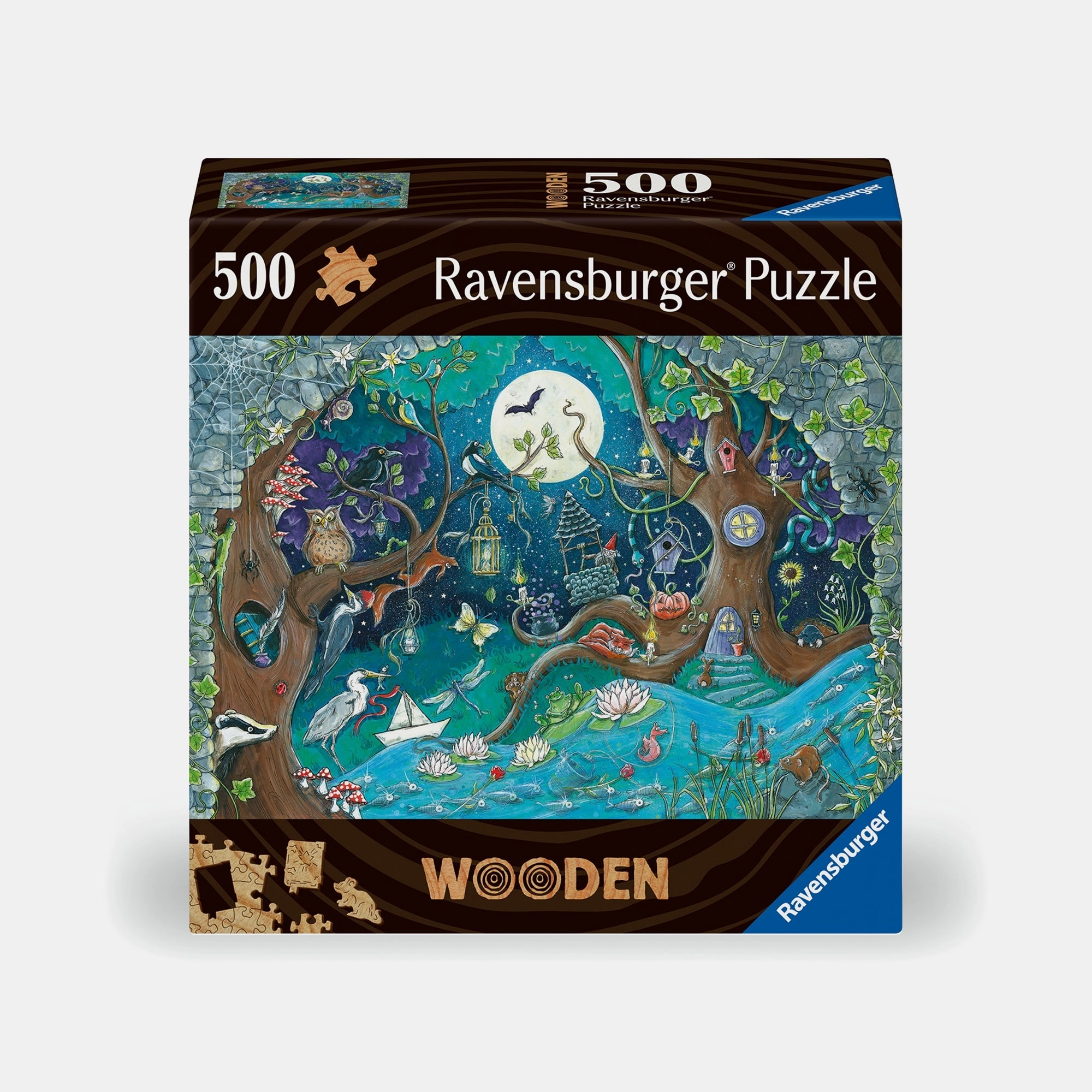 Ravensburger Puzzle Fantasy Forest Wooden Puzzle (B355257) - 540 pcs