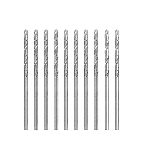 HSS Twist Drilling Bit - 10 Pcs 1.0mm