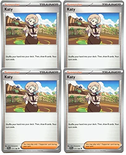 Katy 177/198 - Scarlet & Violet - 4pcs