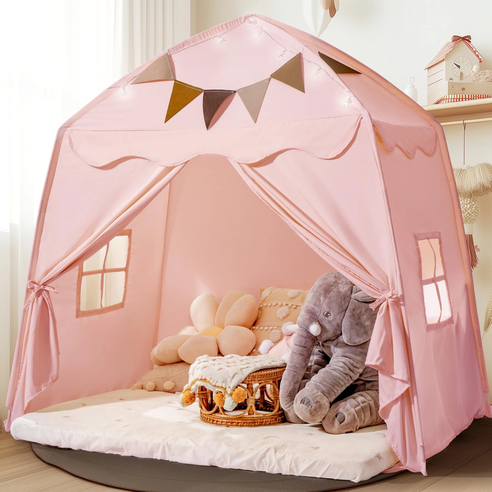 little dove Kids Play Tent - Extra Large 59x39x59 in