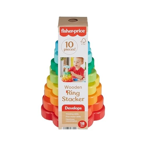 Wooden Ring Stacker - 18 months - 3 years 10 piece(s)