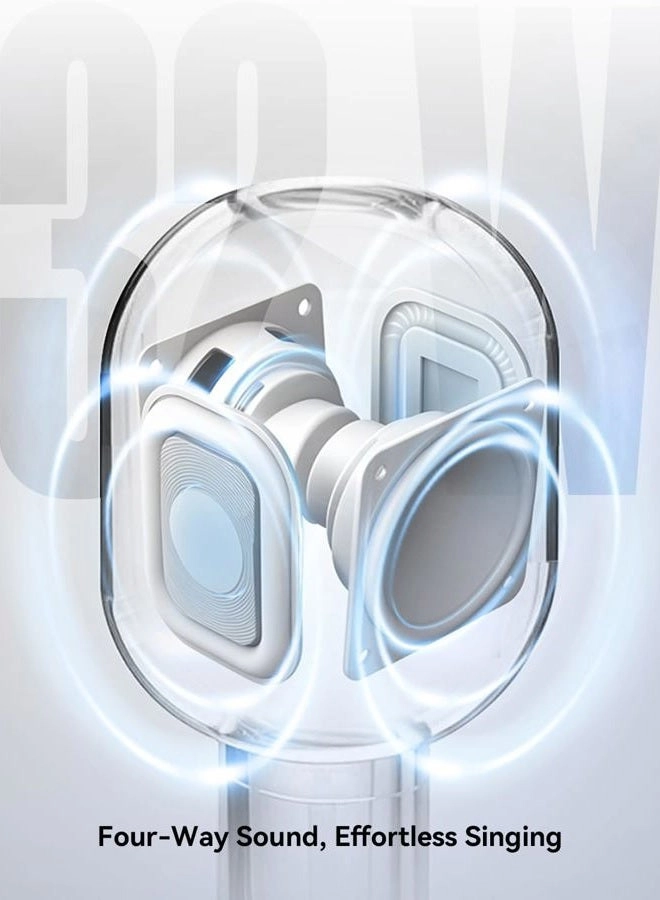 Wireless Bluetooth Karaoke Microphone - 1 8W