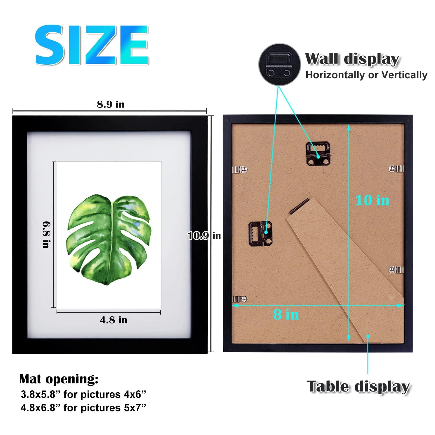 8x10 Picture Frames - 8x10 4