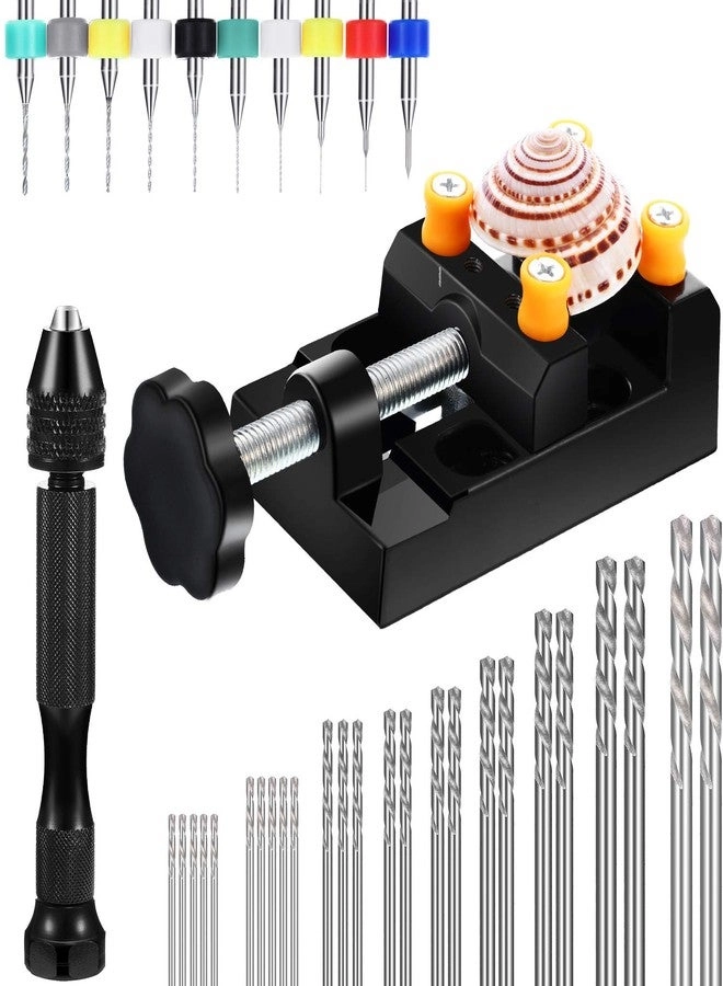 Mudder Hand Twist Drill Tool Set - 37 Pieces 0.3-1.2 Mm