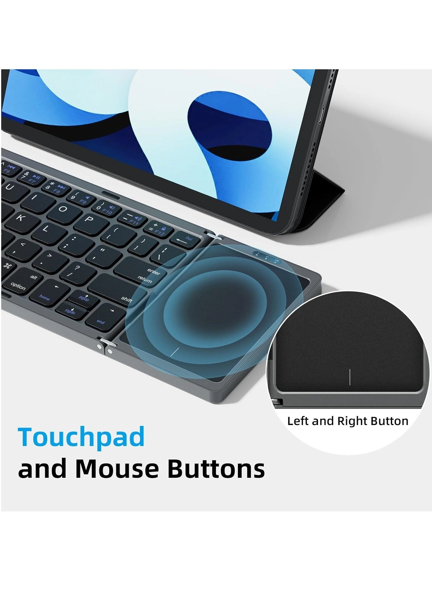 Foldable Bluetooth Keyboard - Wireless