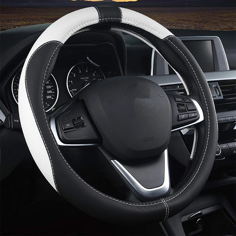 Leather Car Steering Wheel Covers