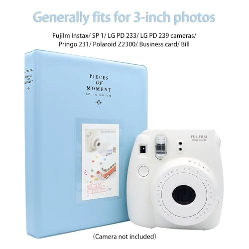 Instax Mini 128 Pockets Faux Leather Photo Album