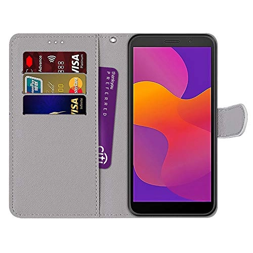 Case Leather Wallet Flip for Huawei Y6 2019 - PU Leather + Tpu