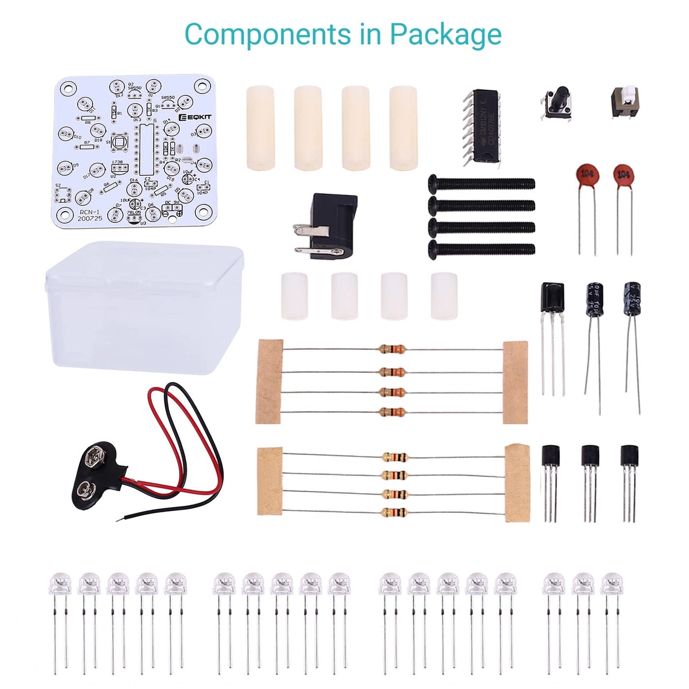 LED Lamp DIY Kit - White 18 LED