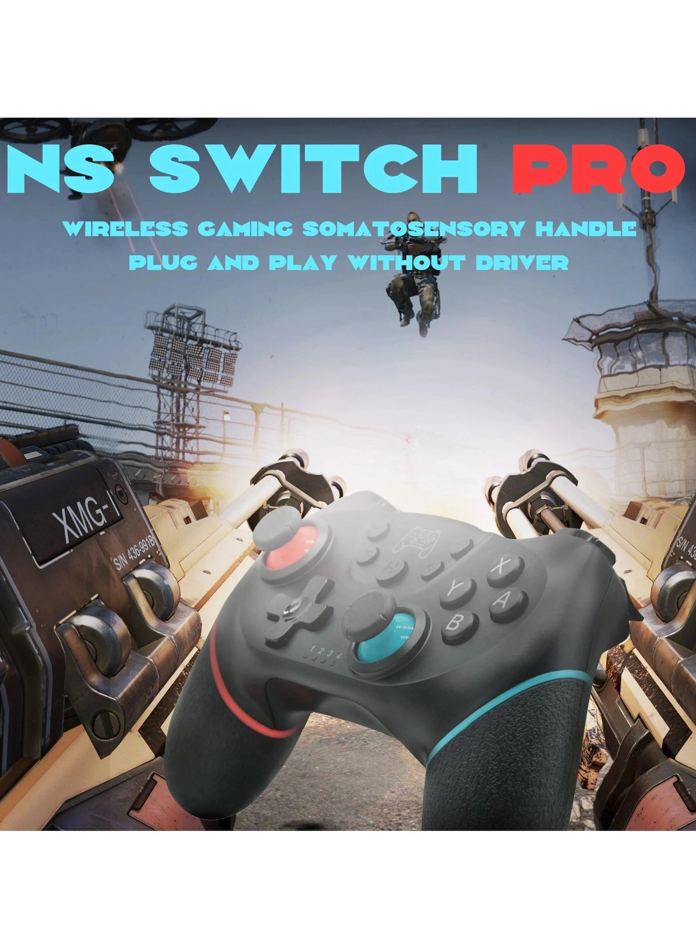 PC Switch Phone X10 Wireless Gaming Controller Purple