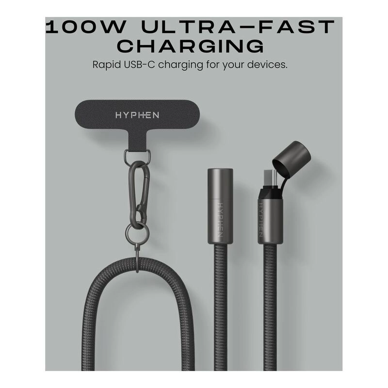 Charge Cable 100W USB-C to USB-C 1.6m Braided