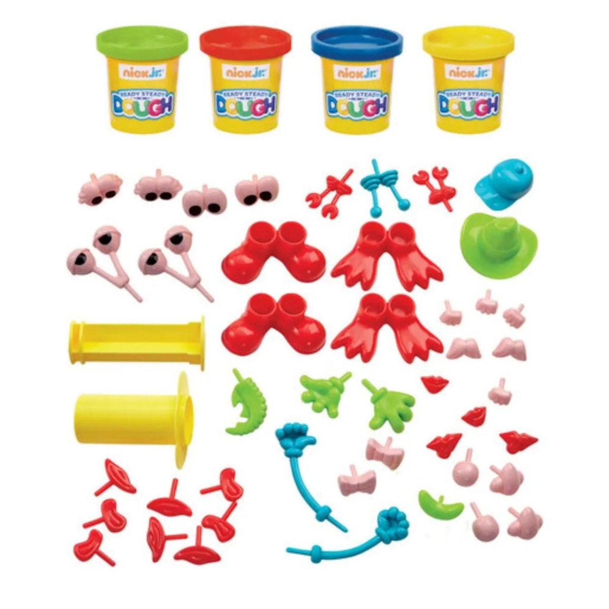 Nick Junior Crazy Characters Play Dough - 3+ years over 40 pieces