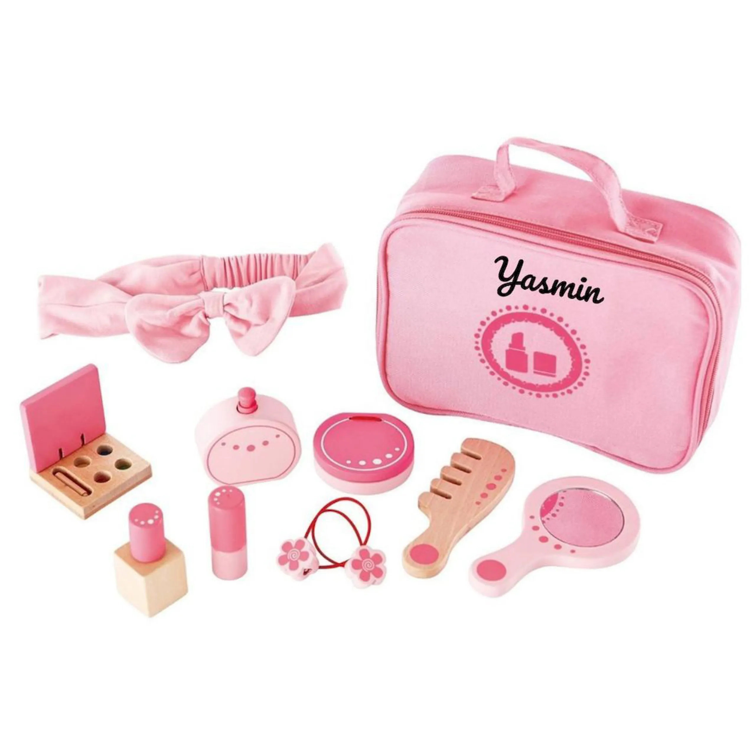 Hape Personalized Beauty Belongings Make-Up Playset - 11 pcs (PRS-BDM-E3014)