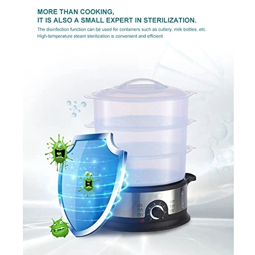 Electric Steamer - 9.3 Liters
