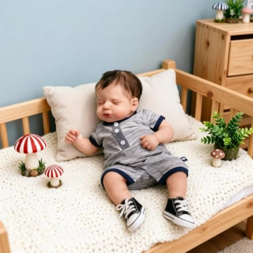 LOULOU Reborn Baby Doll - 20 Inch Full Body Vinyl Boy Ages 3+