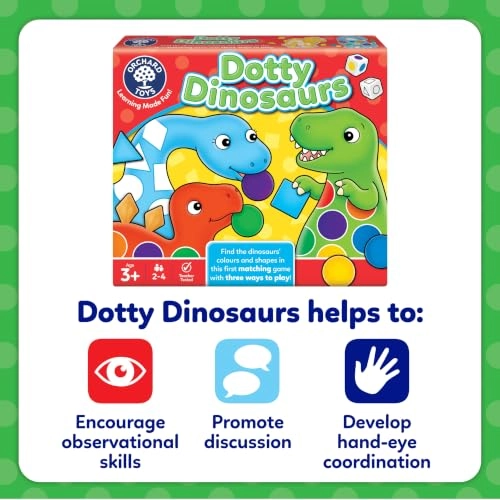 Dotty Dinosaurs - 3 years to 6 years 54 pieces