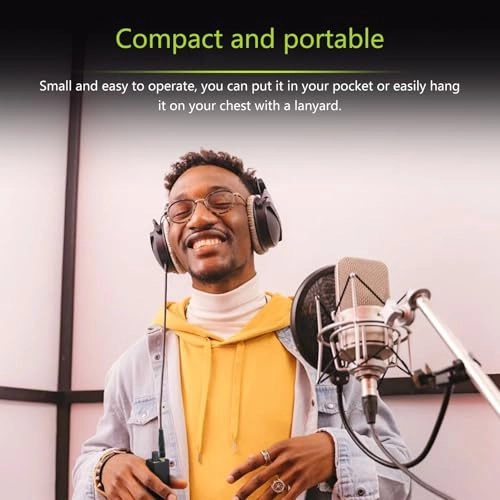 Portable Headphone Amplifier - Rechargeable In-ear monitors