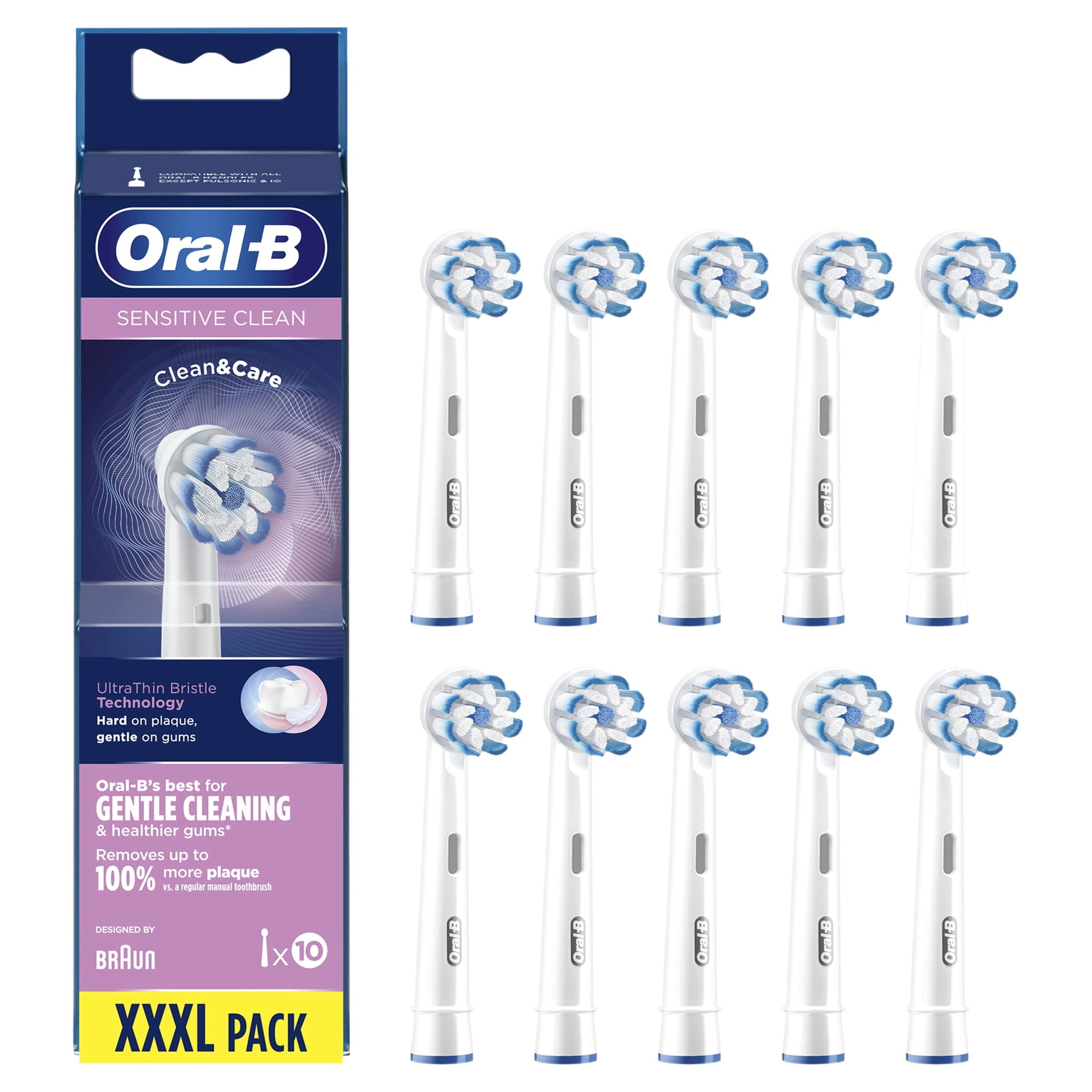 Oral-B Sensitive Clean - Pack of 10 Blue