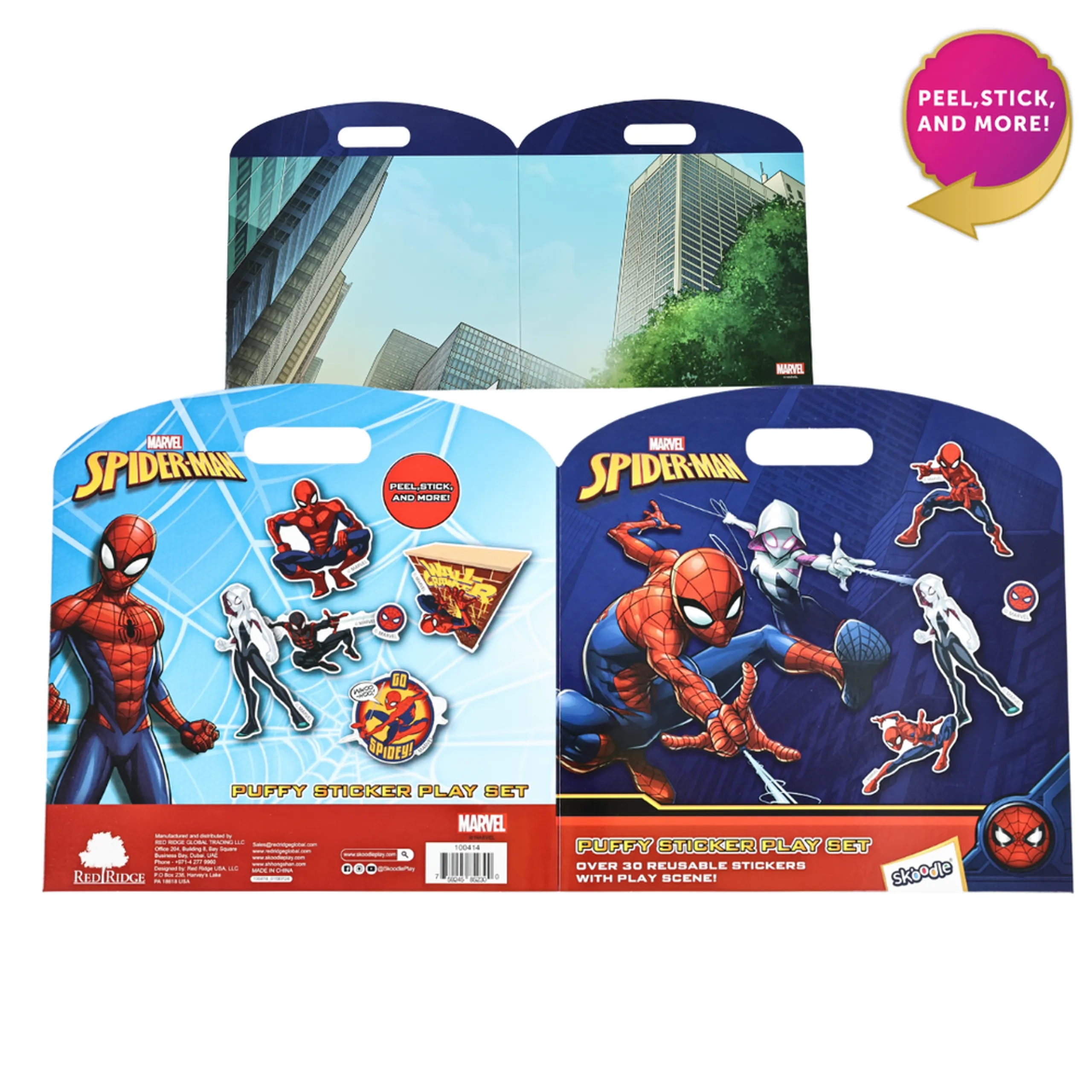 Spider-man Sticker Book Puffy 30 pcs