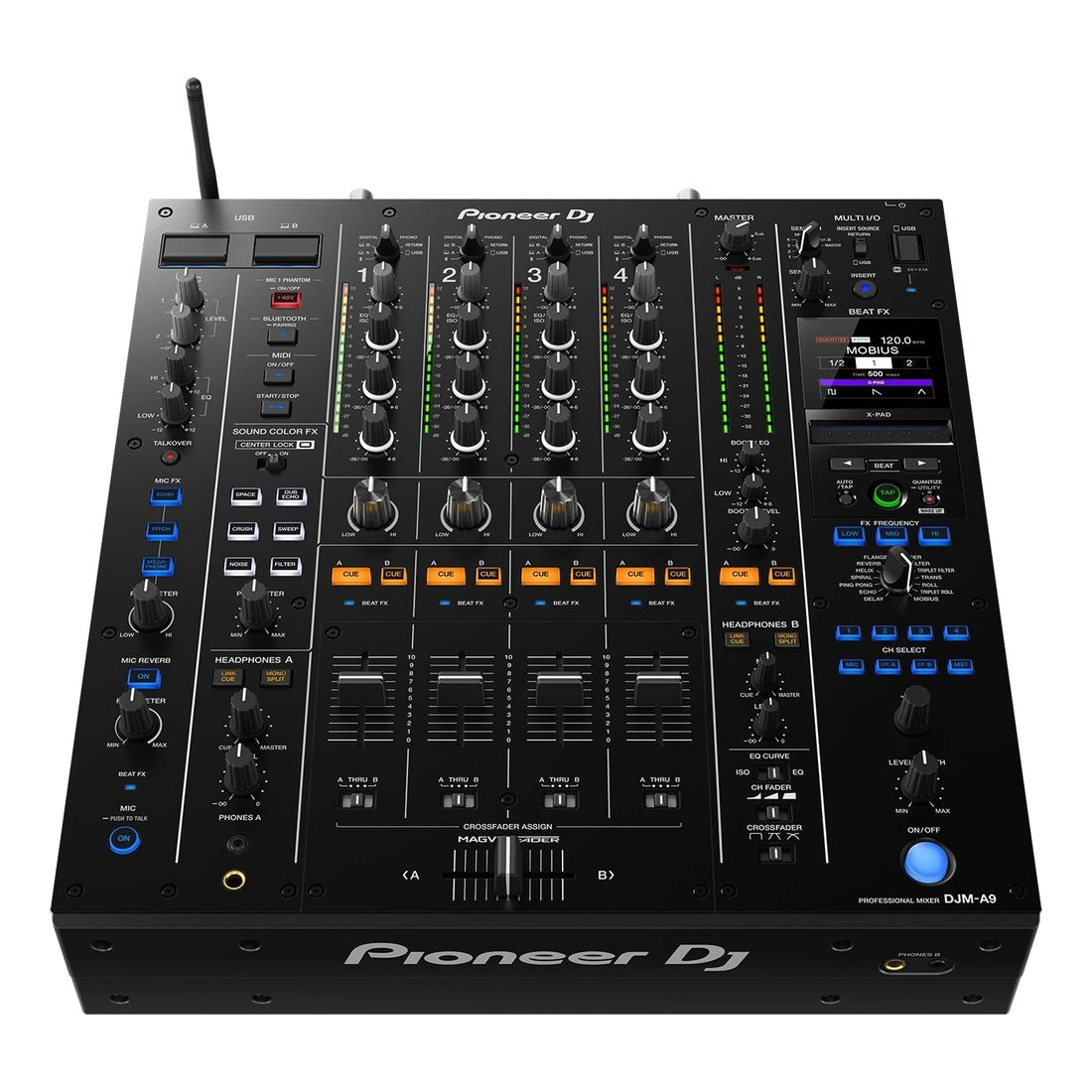 Pioneer DJM-A9 - 32 bit A/D USB Type-C