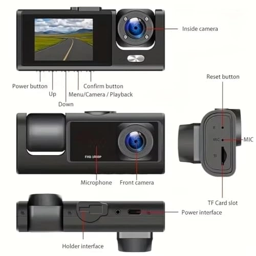 Dual Dash Camera - 1080p