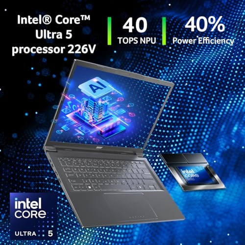 Aspire 14 AI Copilot+ PC A14-52M-51S1 - 14'' Core Ultra 5 16GB DDR5 512GB SSD
