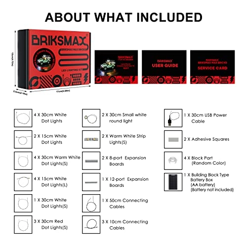 Led Lighting Kit - for LEGO-10317 Land Rover Classic Defender 90 Compatible with Lego Icons Building Blocks Model