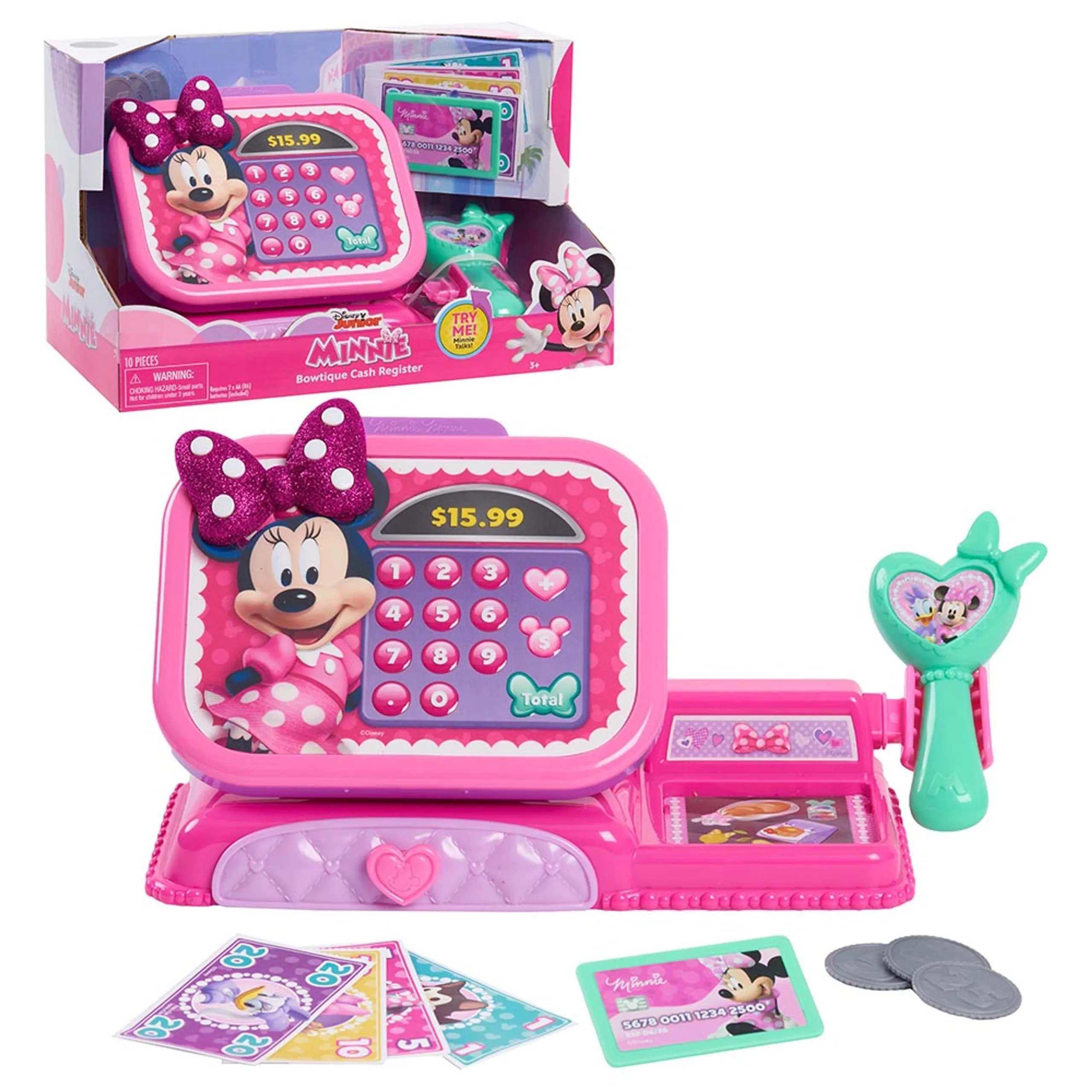 Minnie Mouse Bowtique Cash Register - 3 years+