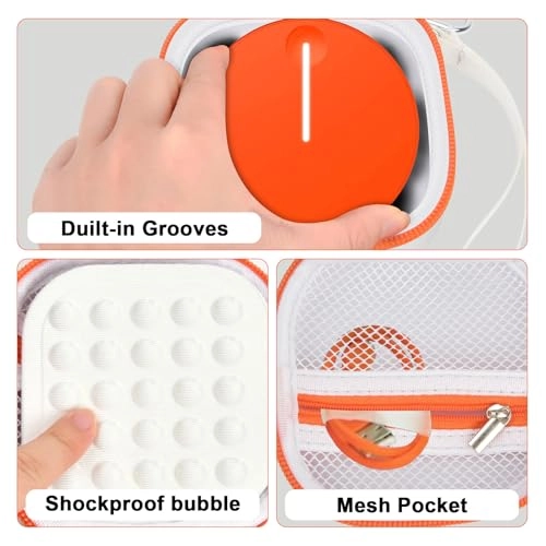 Hard Case Compatible with SIMO/for Skyroam Solis Lite - White Pouch